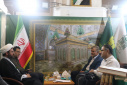 بازدید معاون پژوهشی «سمت» از غرفه بنیاد پژوهش‌های آستان قدس رضوی